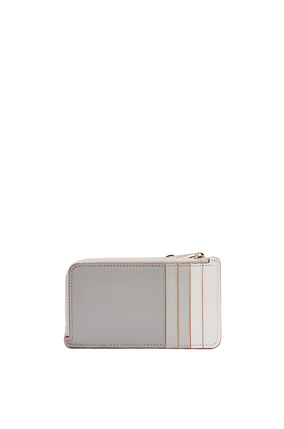 LOEWE Puzzle coin cardholder in classic calfskin Ghost/Soft White plp_rd