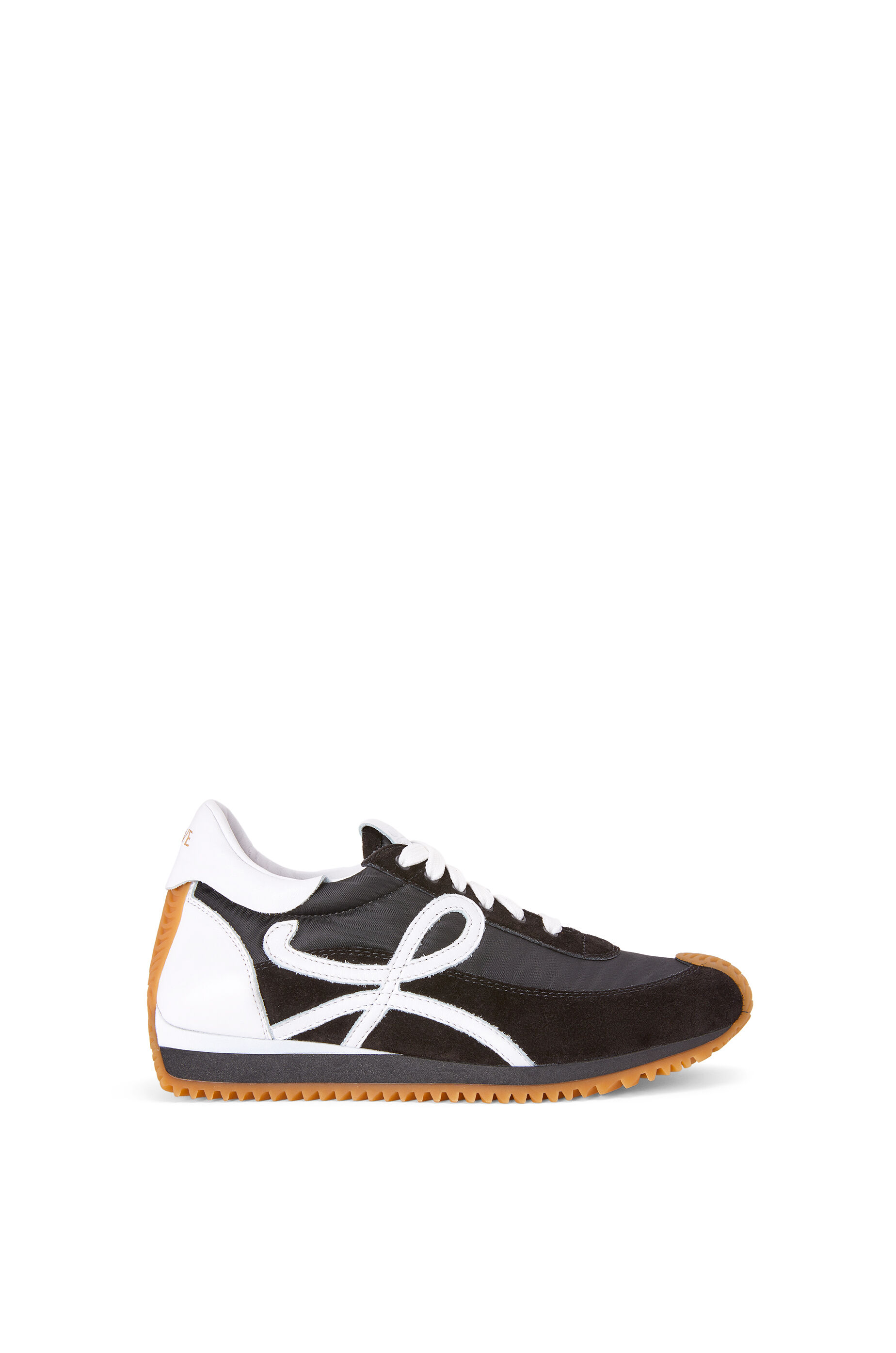Flow runner in nylon and suede Flow runner in nylon and suede