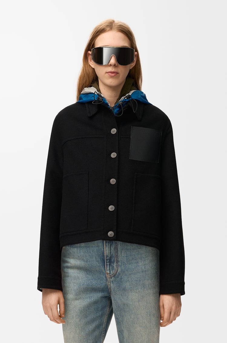 LOEWE ワークウェア ジャケット（ウール&カシミヤ） ブラック
