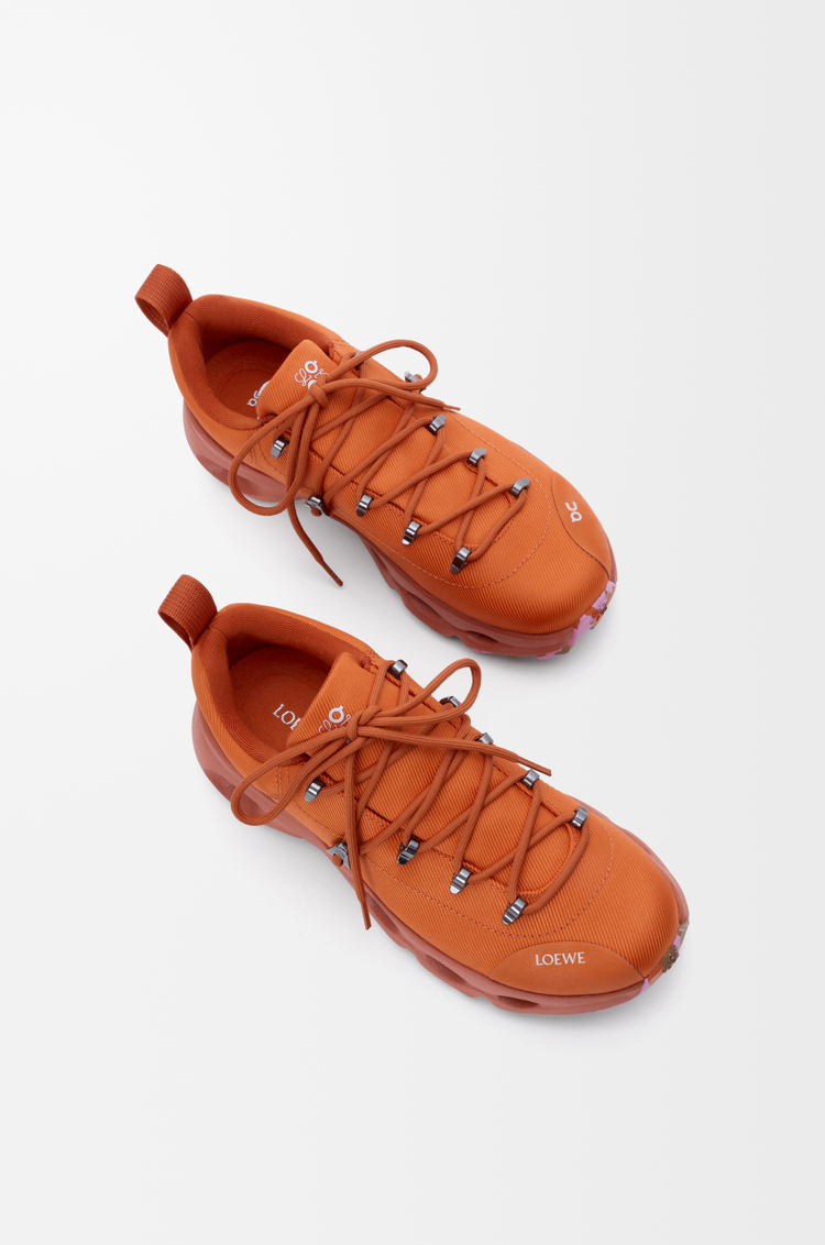 LOEWE Cloudsolo Hiker sneaker Red Fox
