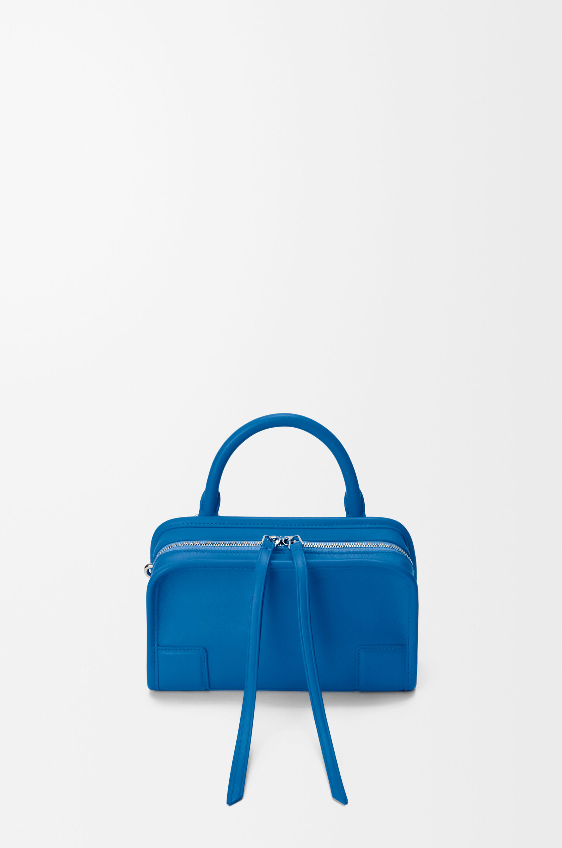 Mini Amazona 180 bag in soft calfskin Blue - LOEWE USA Official