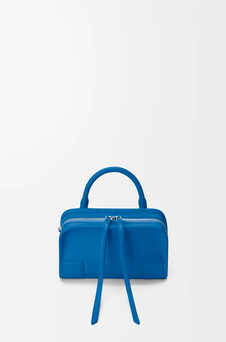 LOEWE Bolso Amazona 180 mini en piel de ternera suave Azur Real