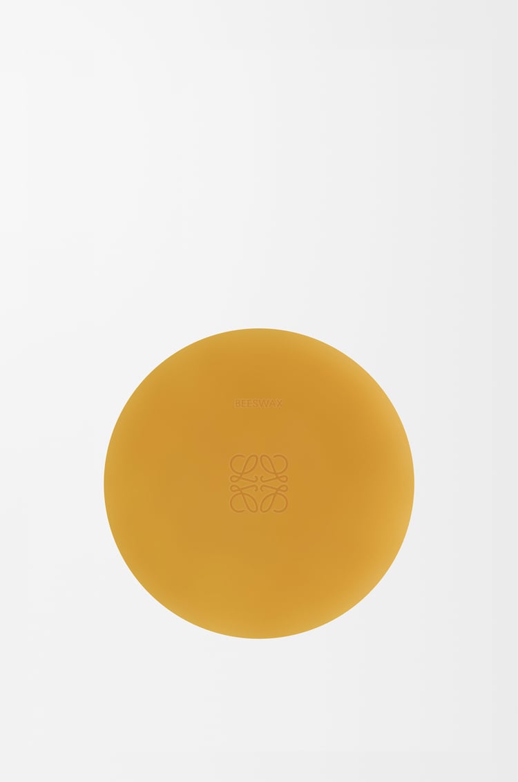 LOEWE Medium Honey beeswax candle Yellow