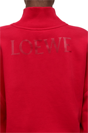 LOEWE Loewe棉質紅唇運動衫 Sanguine Red