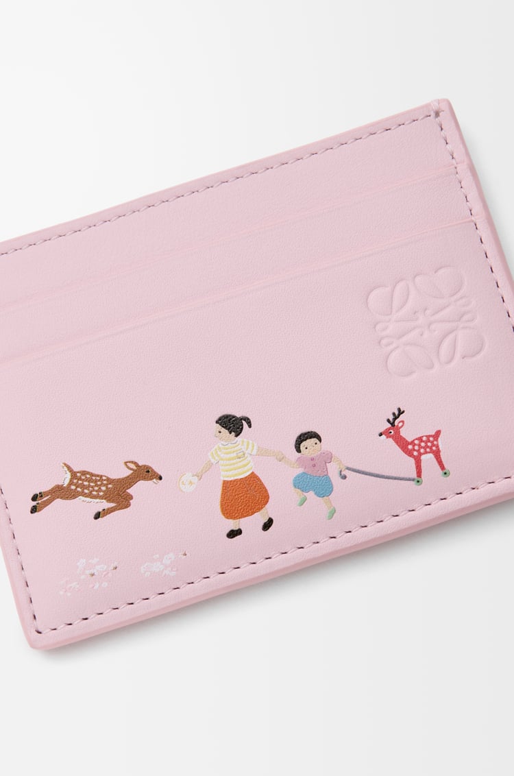 LOEWE シカ プレーン カードホルダー（ナパカーフ） ブロッサム