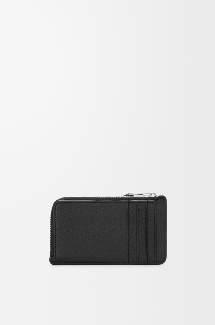 LOEWE 퍼즐 코인 카드홀더 - 유연한 그레인 카프스킨 블랙