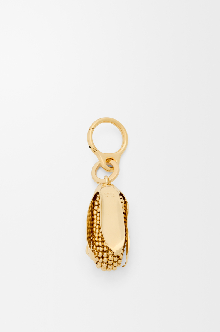 LOEWE Beaded corn charm Gold