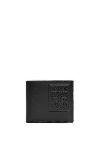 LOEWE Bifold coin wallet in silk calfskin 黑色