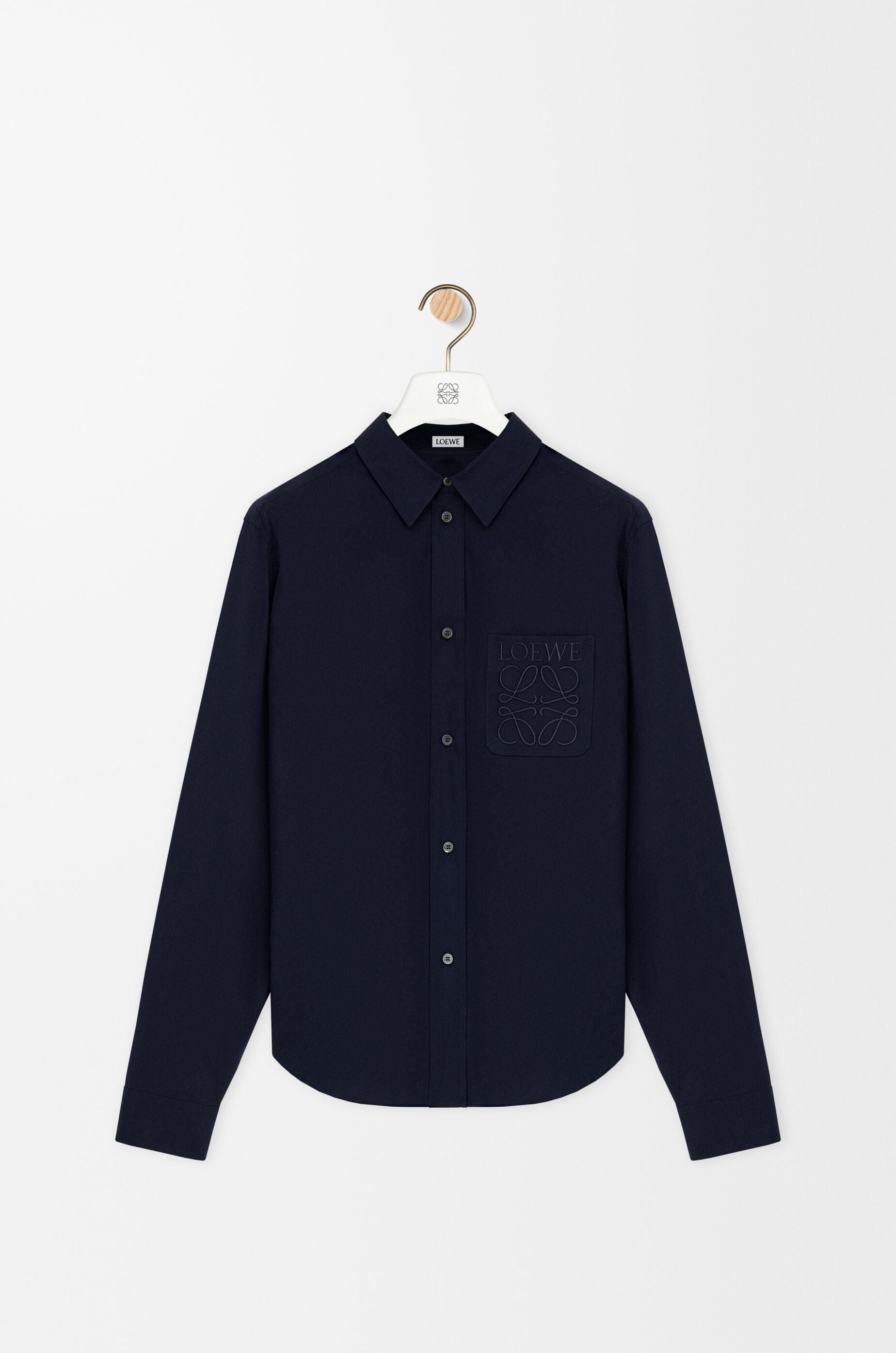 Shirt in cotton Blue - LOEWE