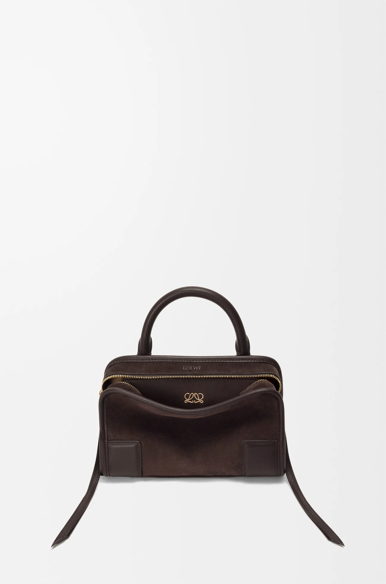 LOEWE Bolso Amazona 180 mini en ante Brownie Oscuro