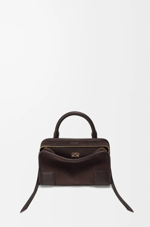 LOEWE Bolso Amazona 180 mini en ante Brownie Oscuro
