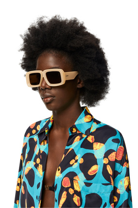 LOEWE Paula's Ibiza dive in mask sunglasses Beige plp_rd