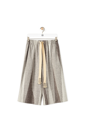 LOEWE Shorts en patchwork de algodón Multicolor plp_rd