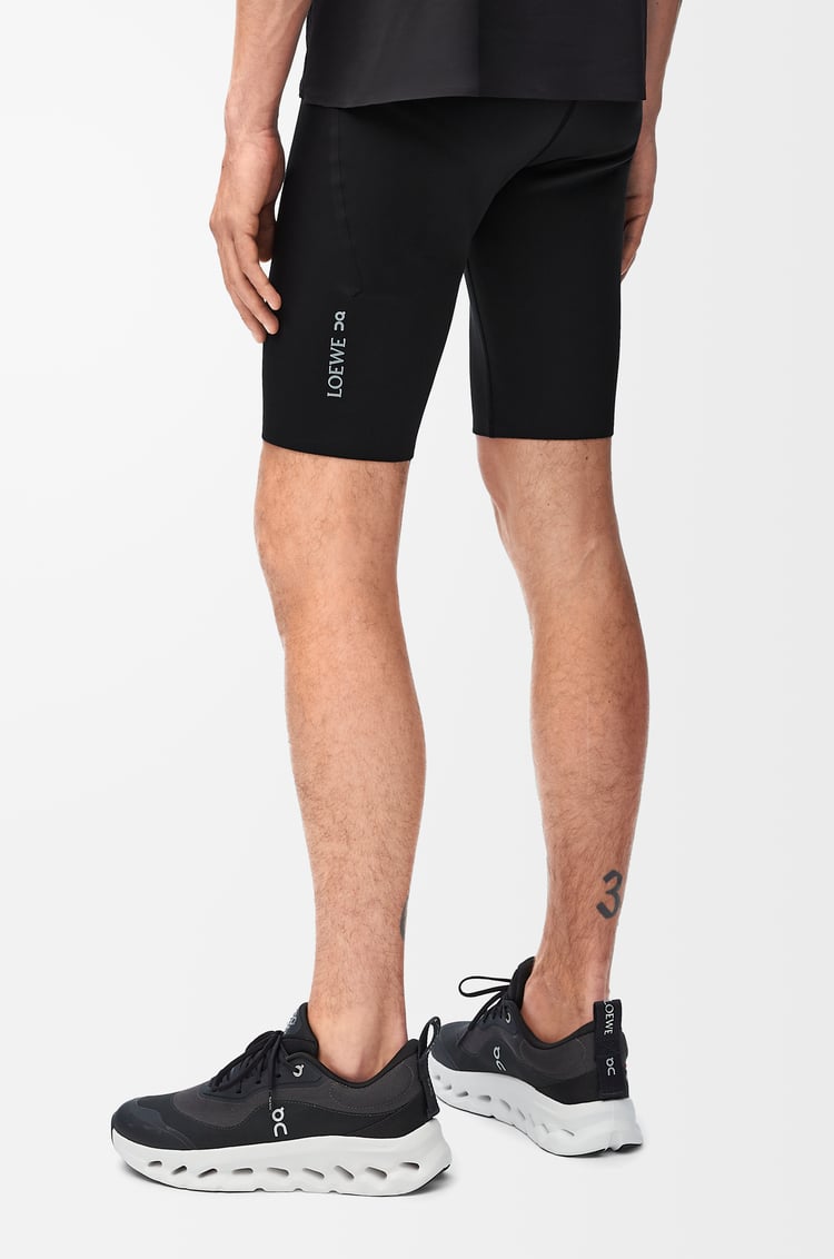 LOEWE Active shorts in technical jersey Black
