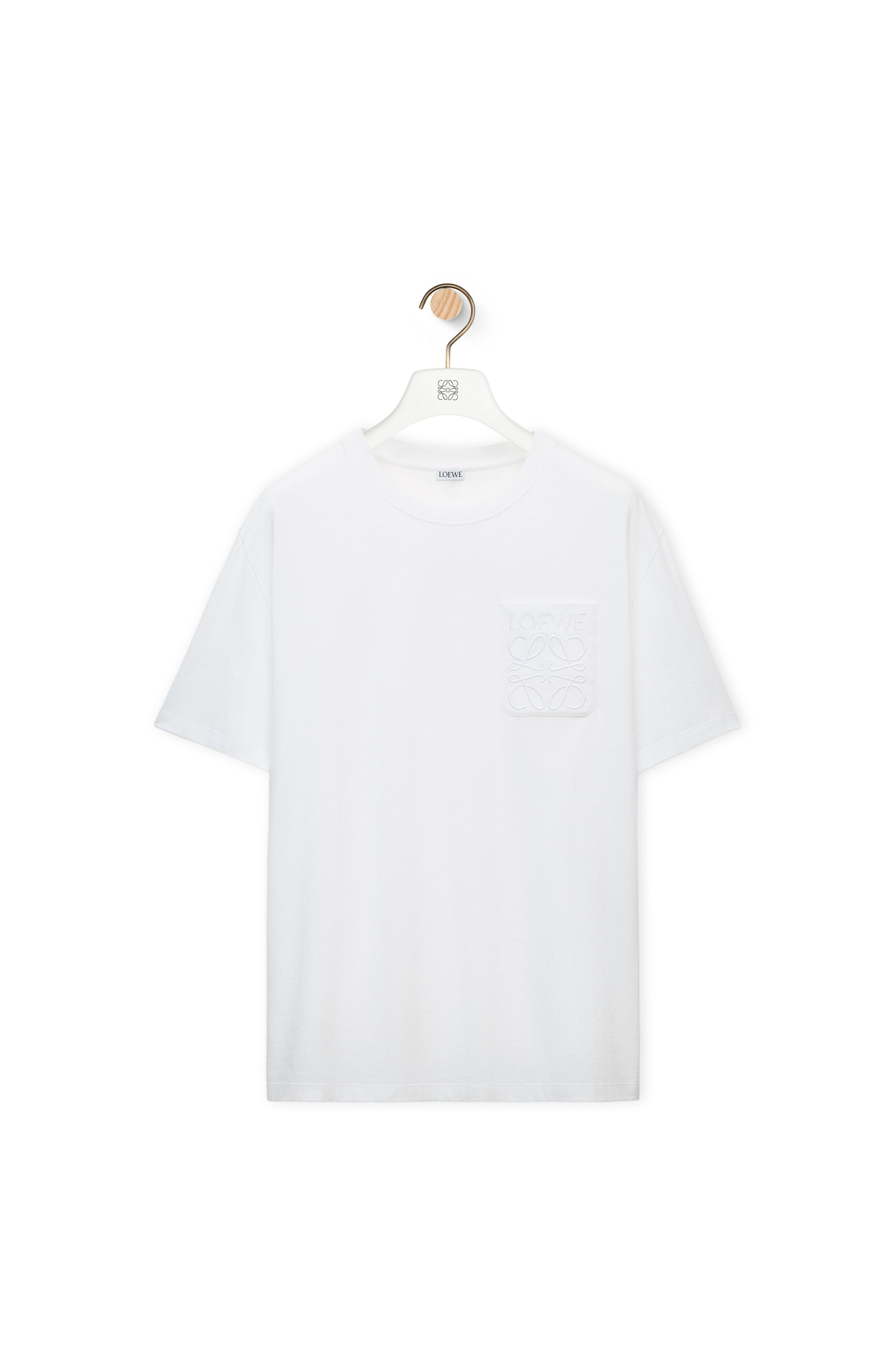 Relaxed fit T-shirt in cotton White - LOEWE