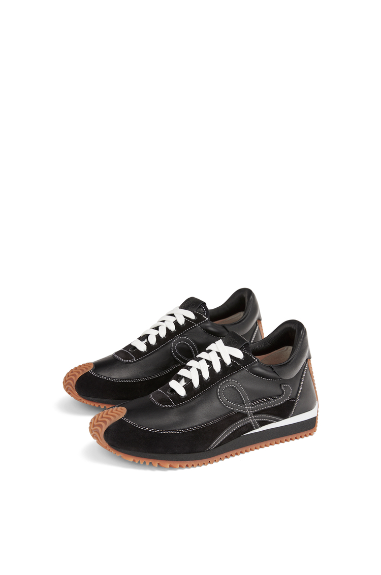 LOEWE Flow Runner in lambskin and calfskin Black