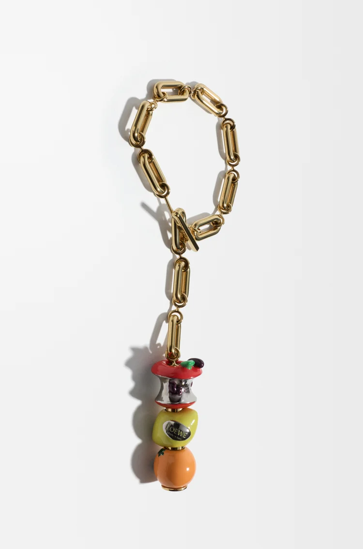LOEWE Personalisation bar in metal Gold