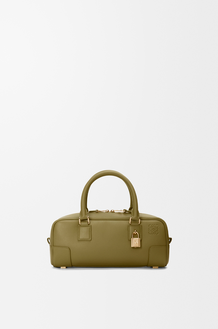 LOEWE Amazona 23 cropped bag in nappa calfskin Olive