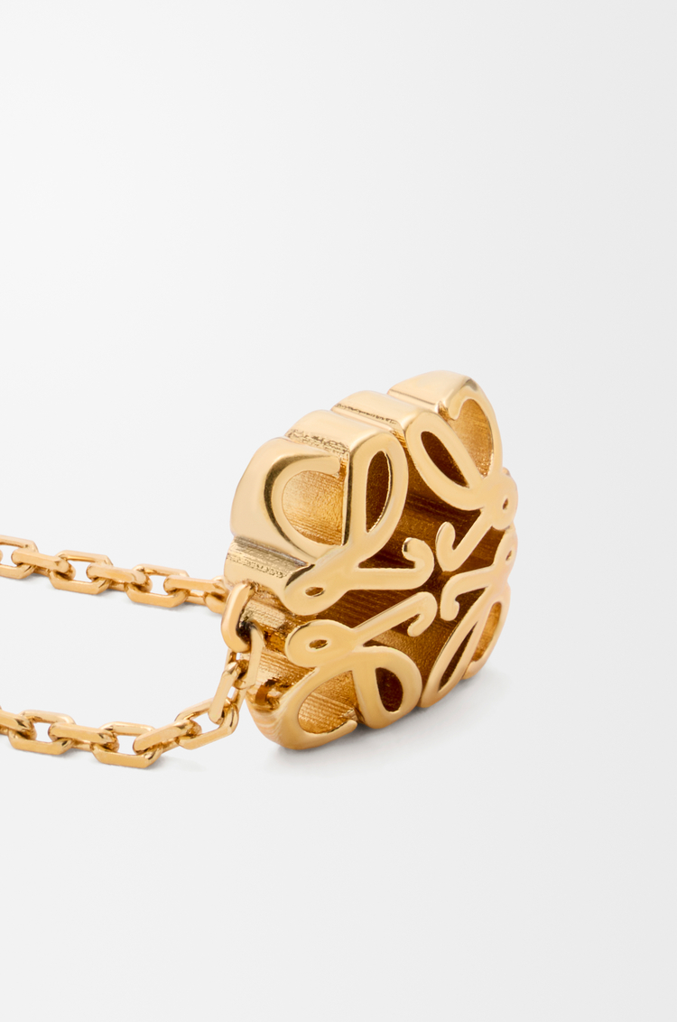 LOEWE Bracelet Anagram Bombé Doré