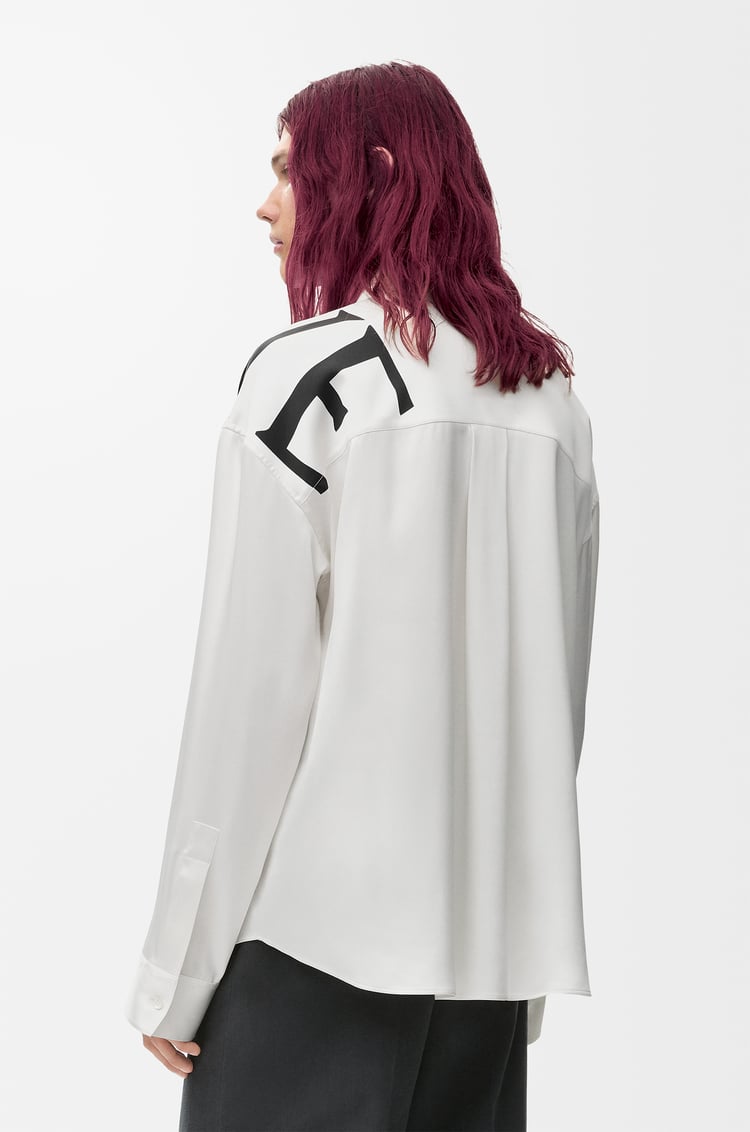 LOEWE Shirt in silk White