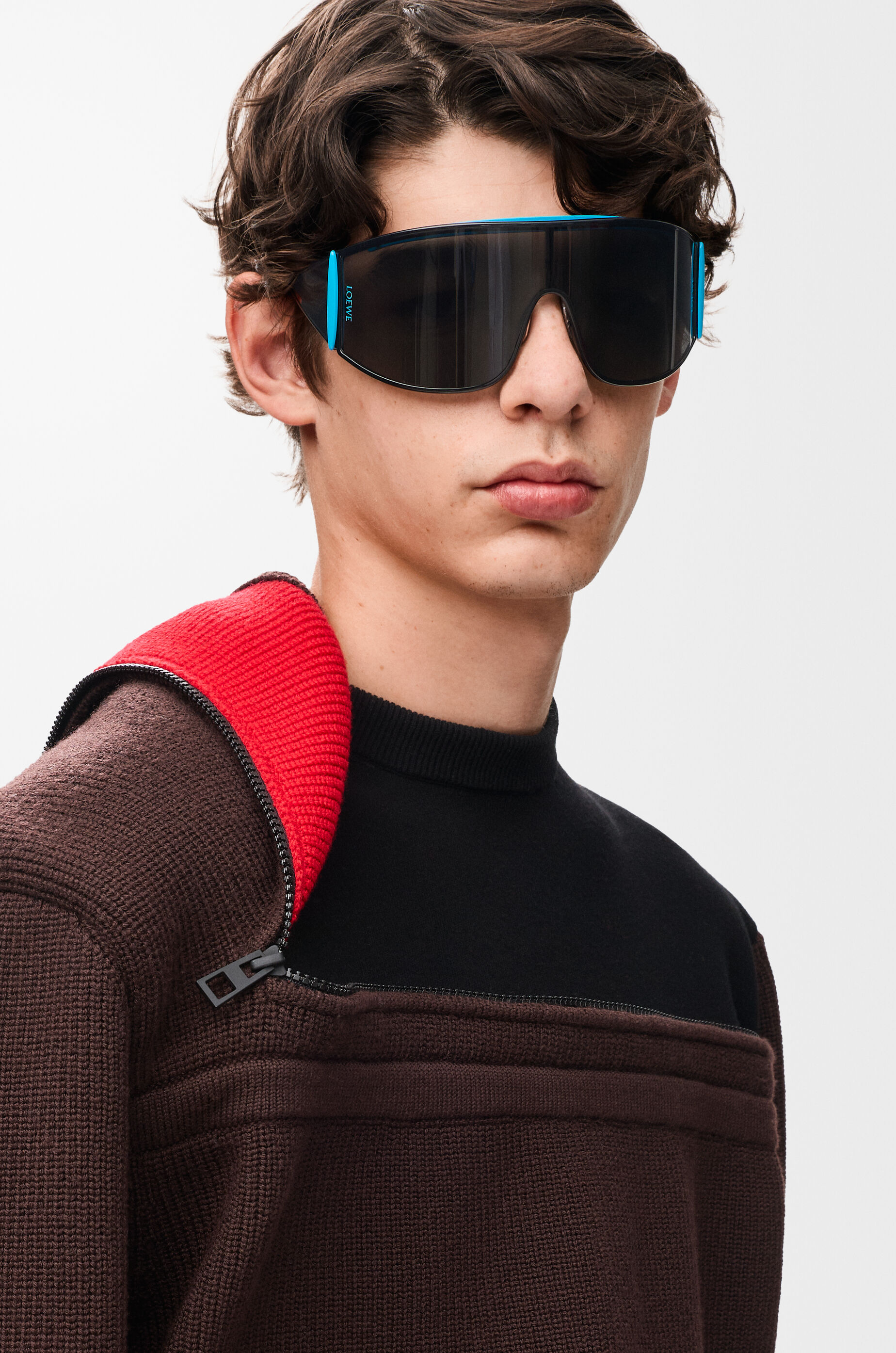 Speed Shield sunglasses Black - LOEWE USA Official Website