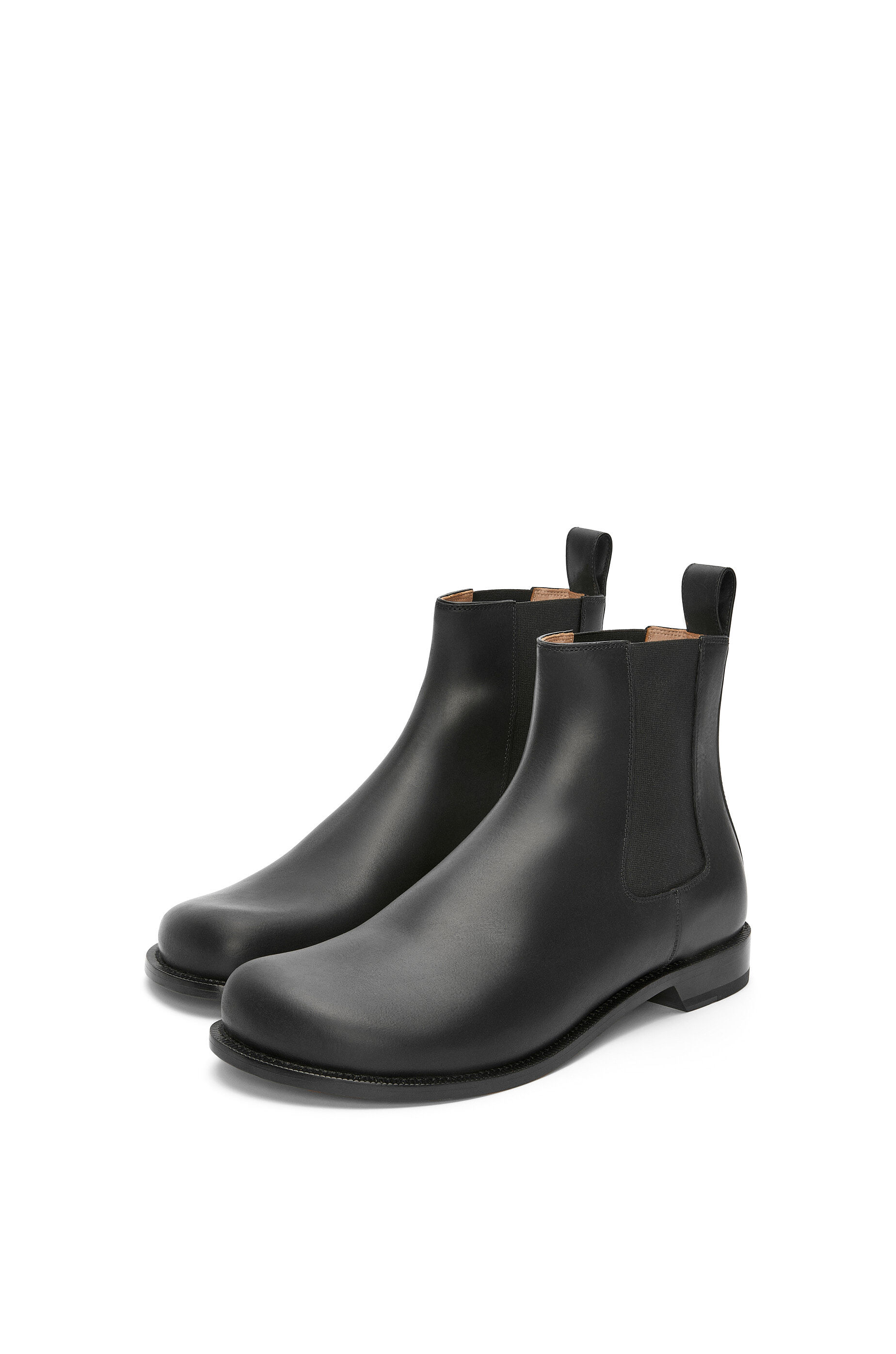 LOEWE チェルシーブーツ 黒 レザー