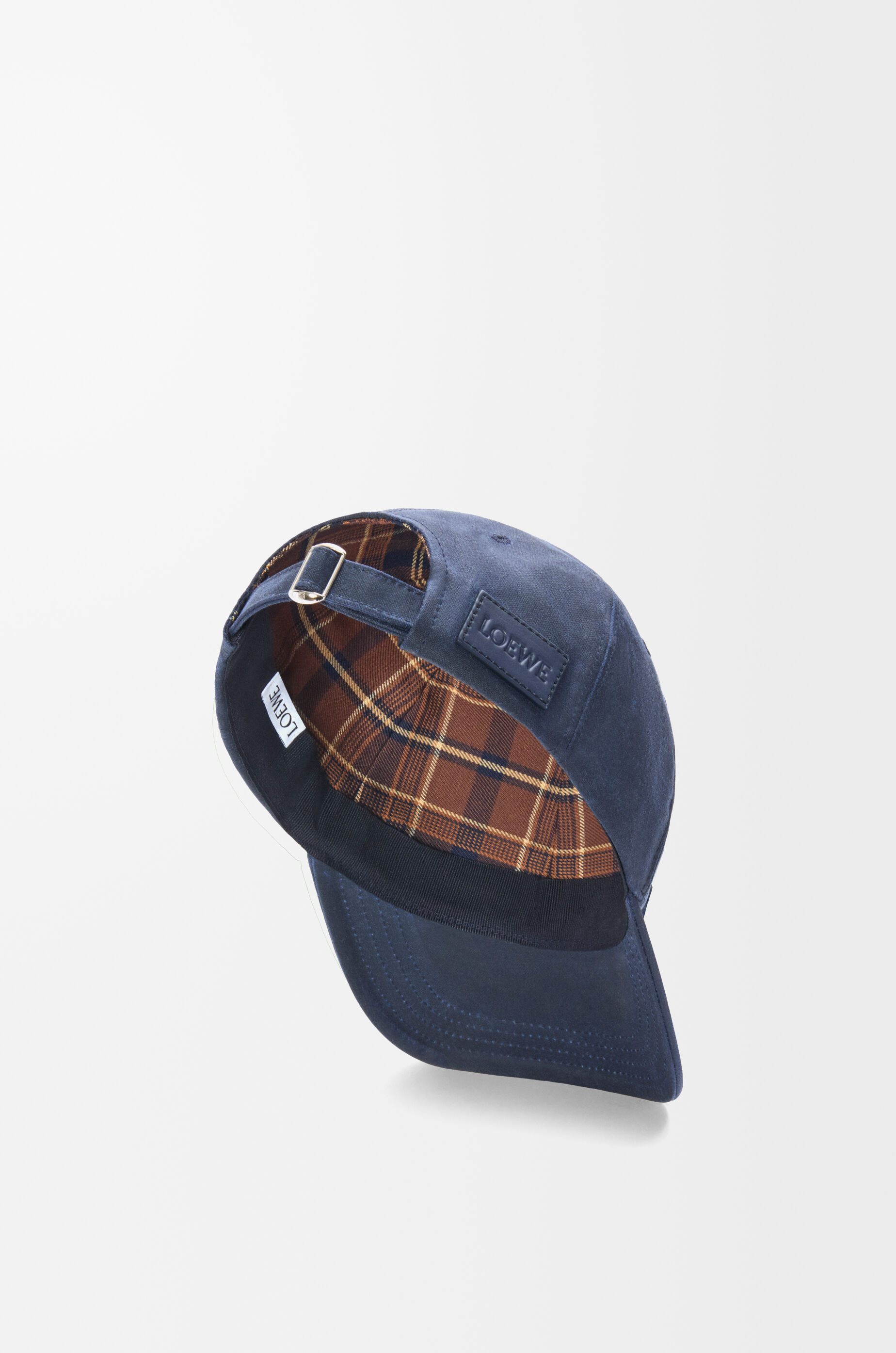 キャップ（ワックスドキャンバス） ディープネイビー - LOEWE