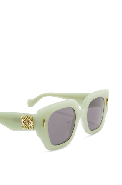 LOEWE Gafas de sol Square Screen en acetato Verde Arcilla/Jade Primaveral plp_rd