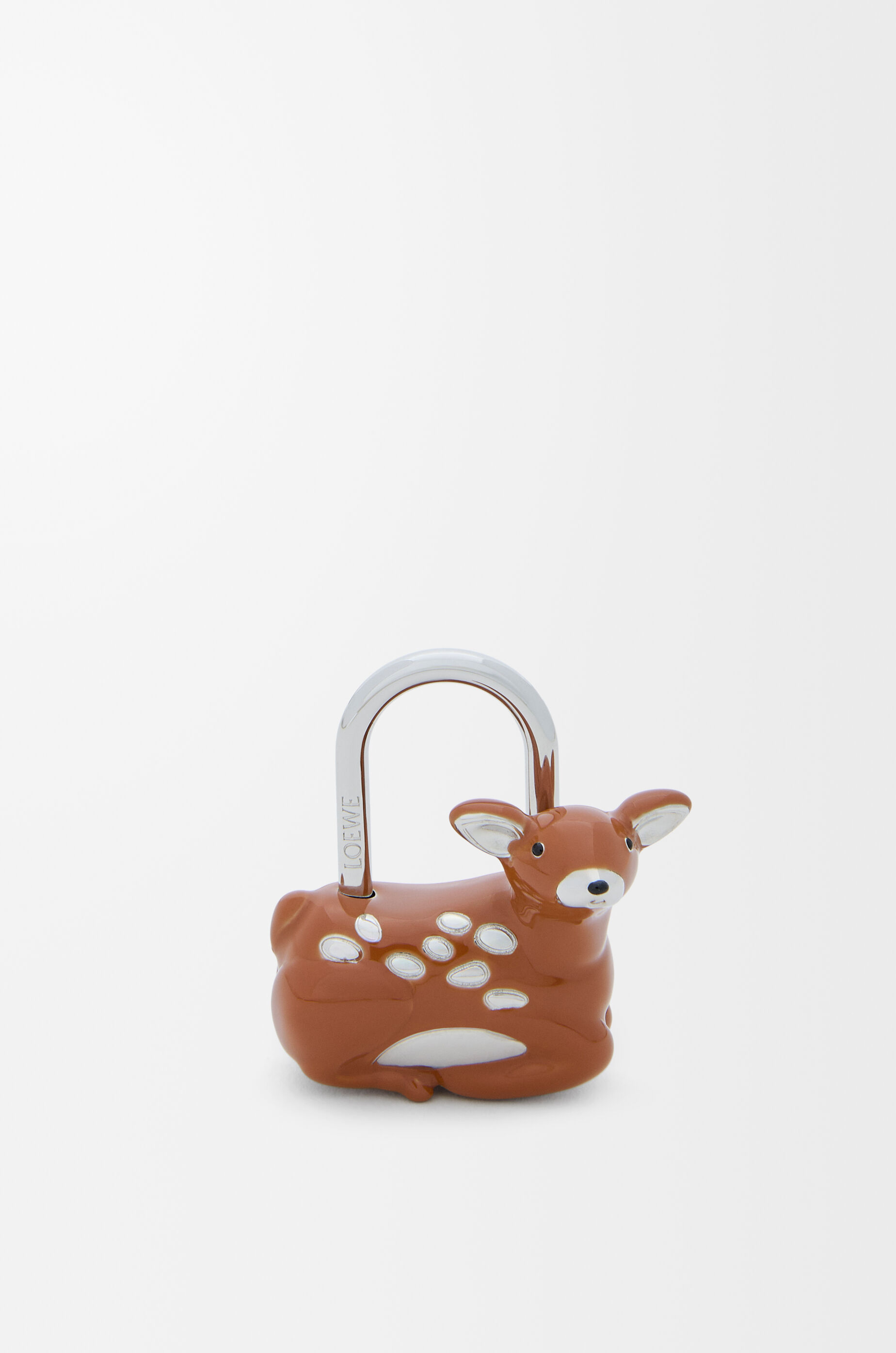 シカ パドロック チャーム ブラウン - LOEWE Japan official website
