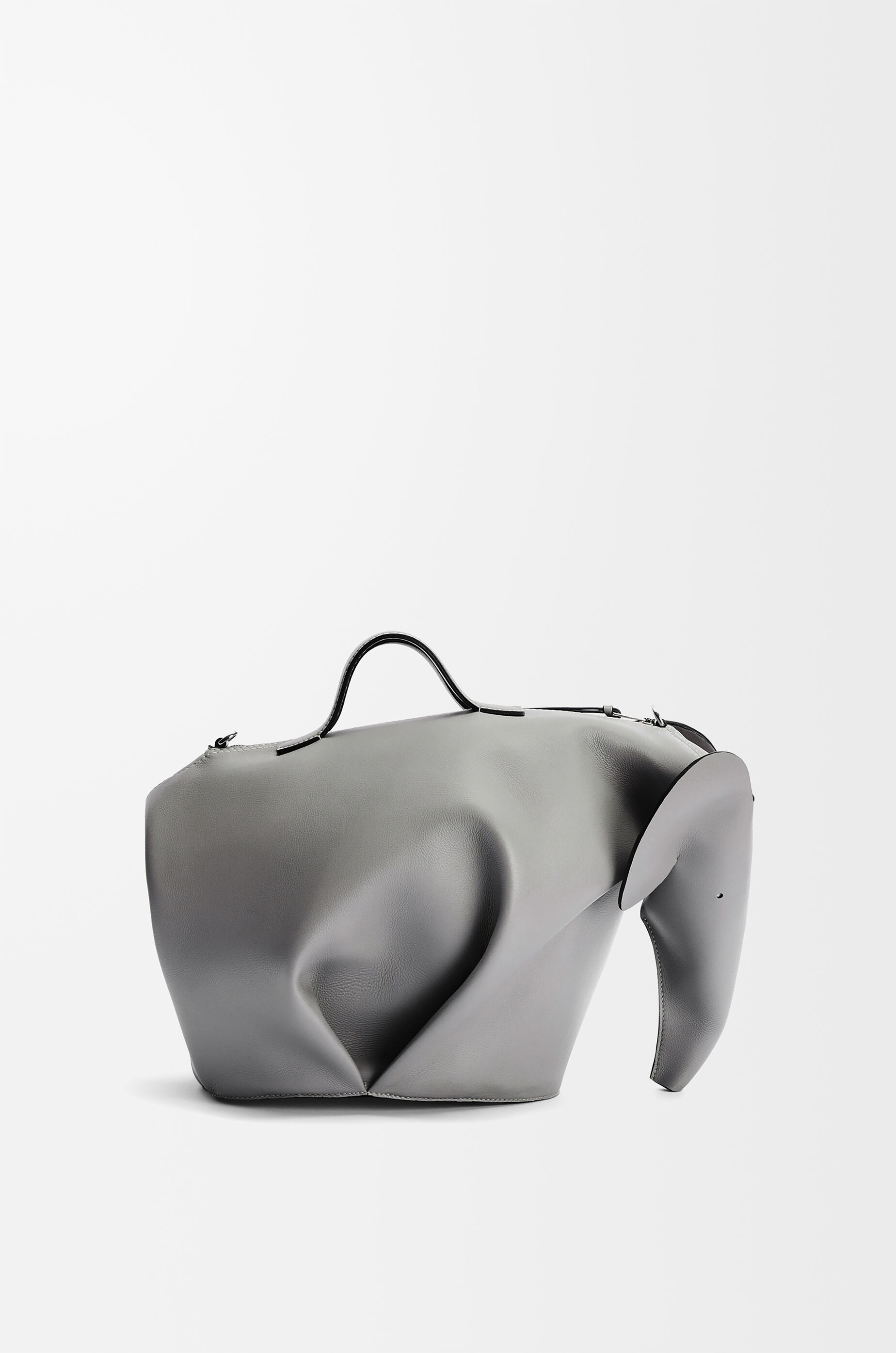 エレファントバッグ ラージ（クラシックカーフ） グレー - LOEWE