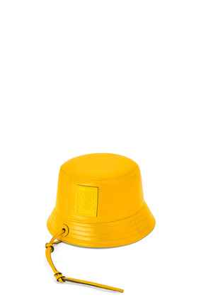 LOEWE Bucket hat in nappa clafskin Mustard plp_rd