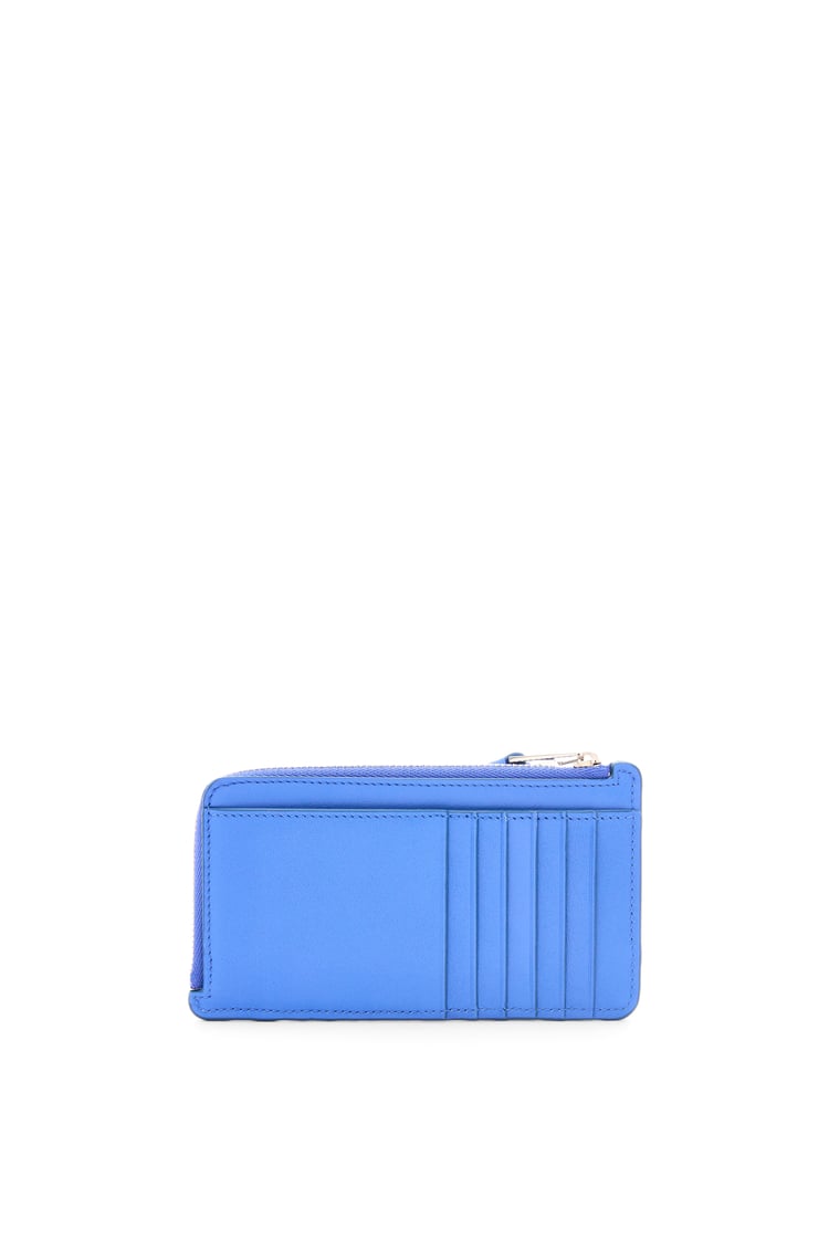 LOEWE Tarjetero-monedero largo Puzzle en piel de ternera Azul