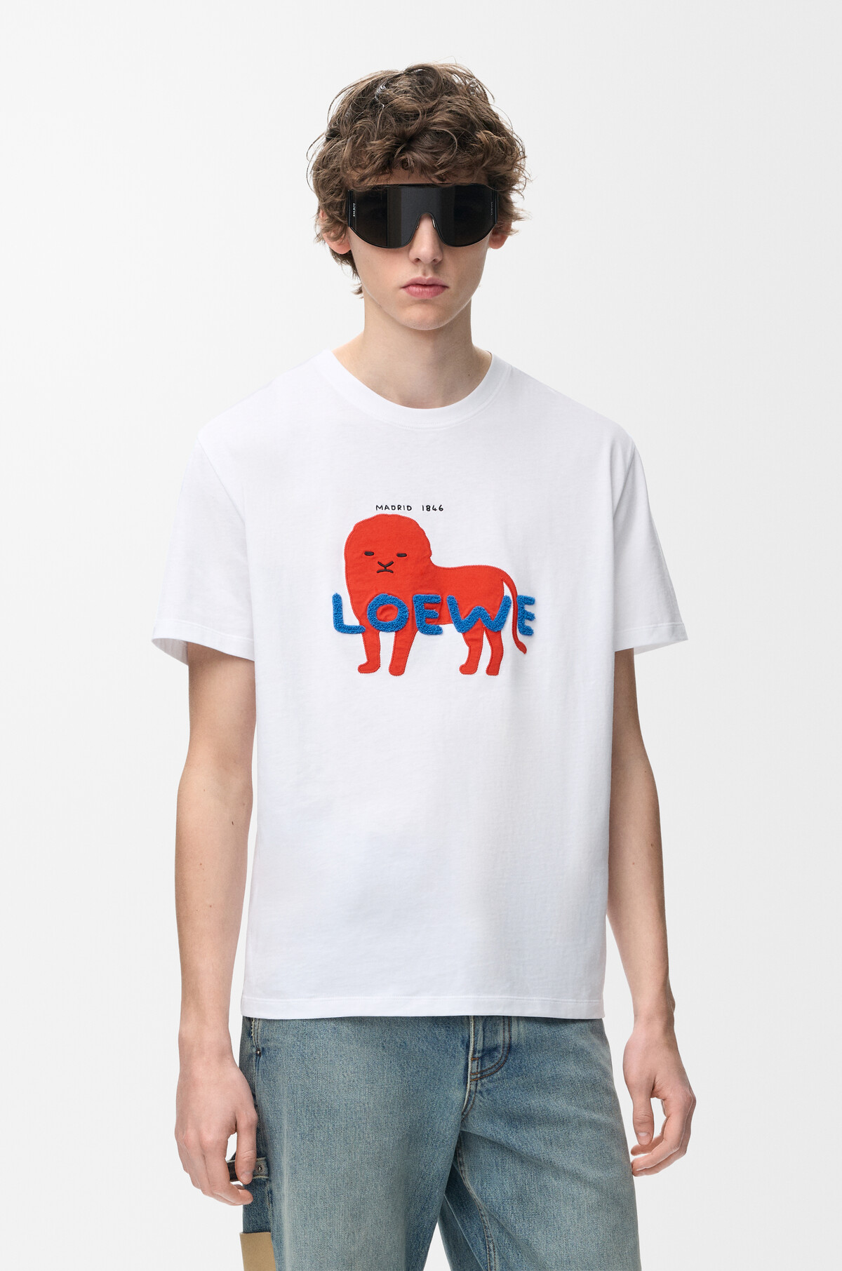 リラックスフィット Tシャツ（コットン） ホワイト - ロエベ 日本 公式 