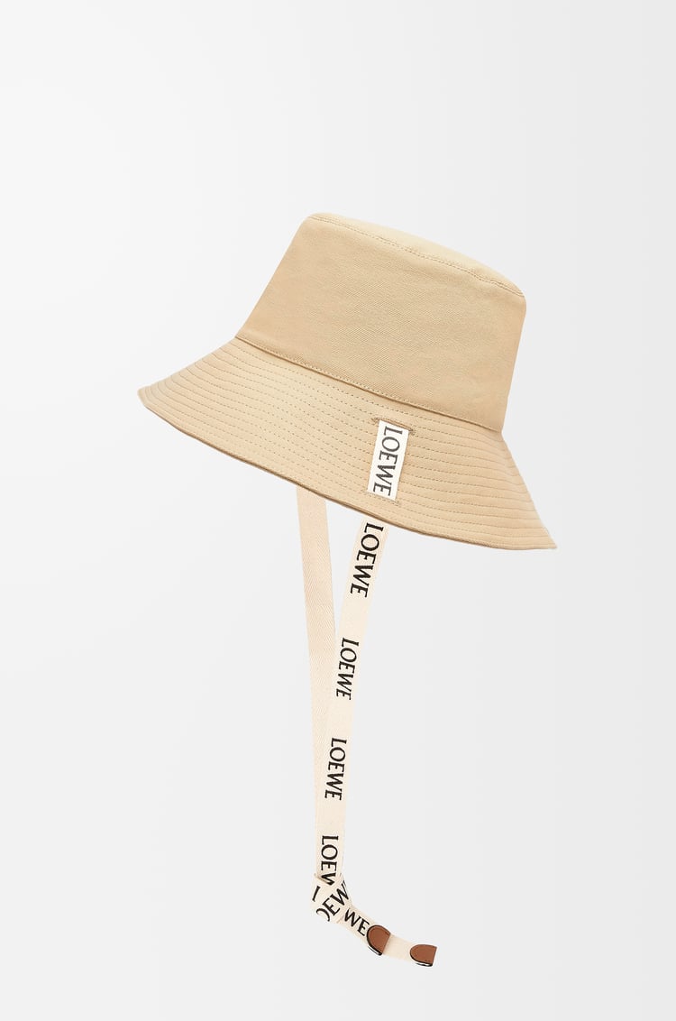 LOEWE Fisherman hat in canvas Sand