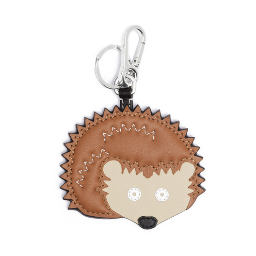 LOEWE Hedgehog Charm brown/palladium LOEWE Hedgehog Charm brown/palladium all