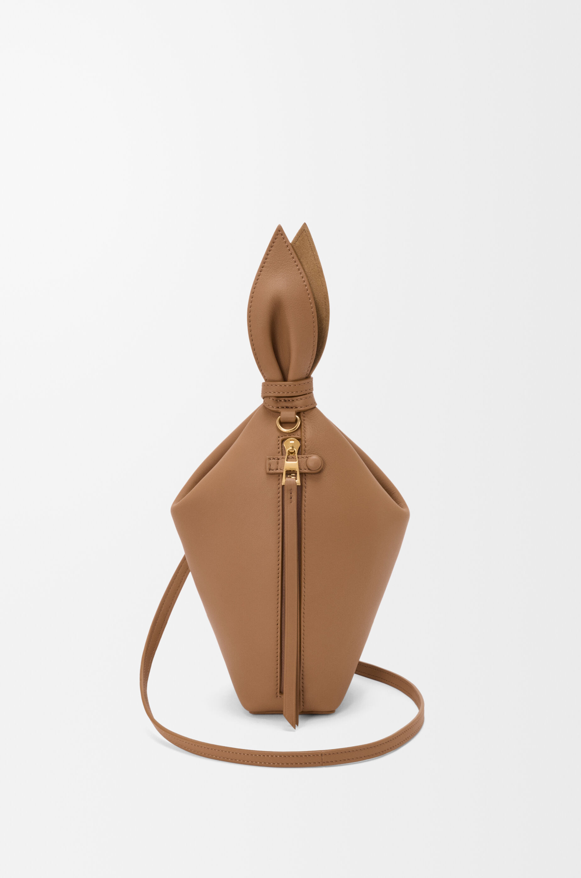 Scarf backpack in smooth calfskin Brown - LOEWE USA Official Website