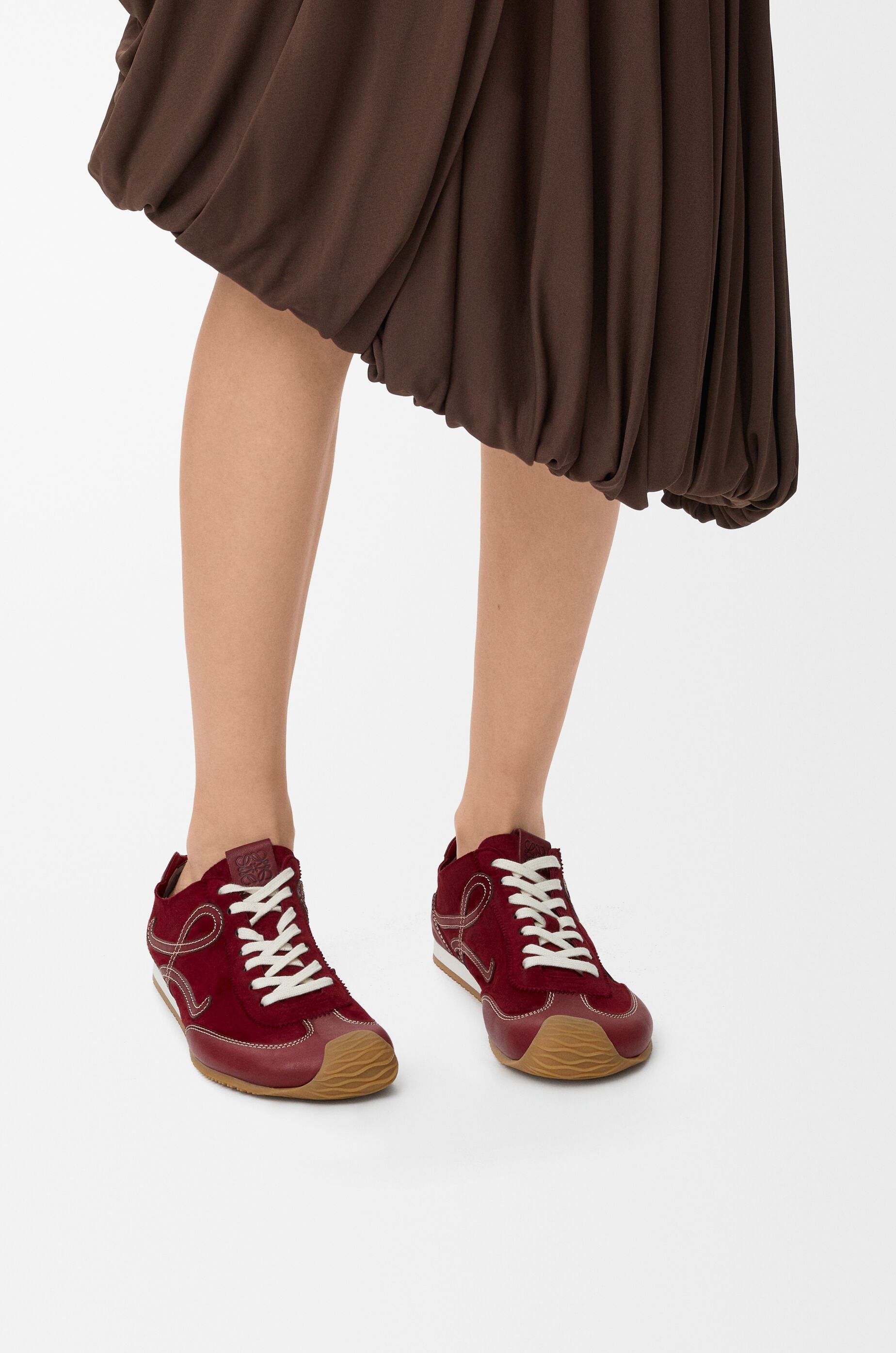 Ballet Runner 2.0 unlined in deerskin and vegetable-tanned