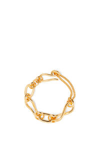 LOEWE Chainlink bracelet in sterling silver Gold