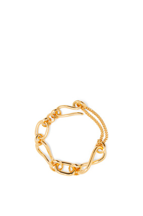 LOEWE Chainlink bracelet in sterling silver Gold plp_rd