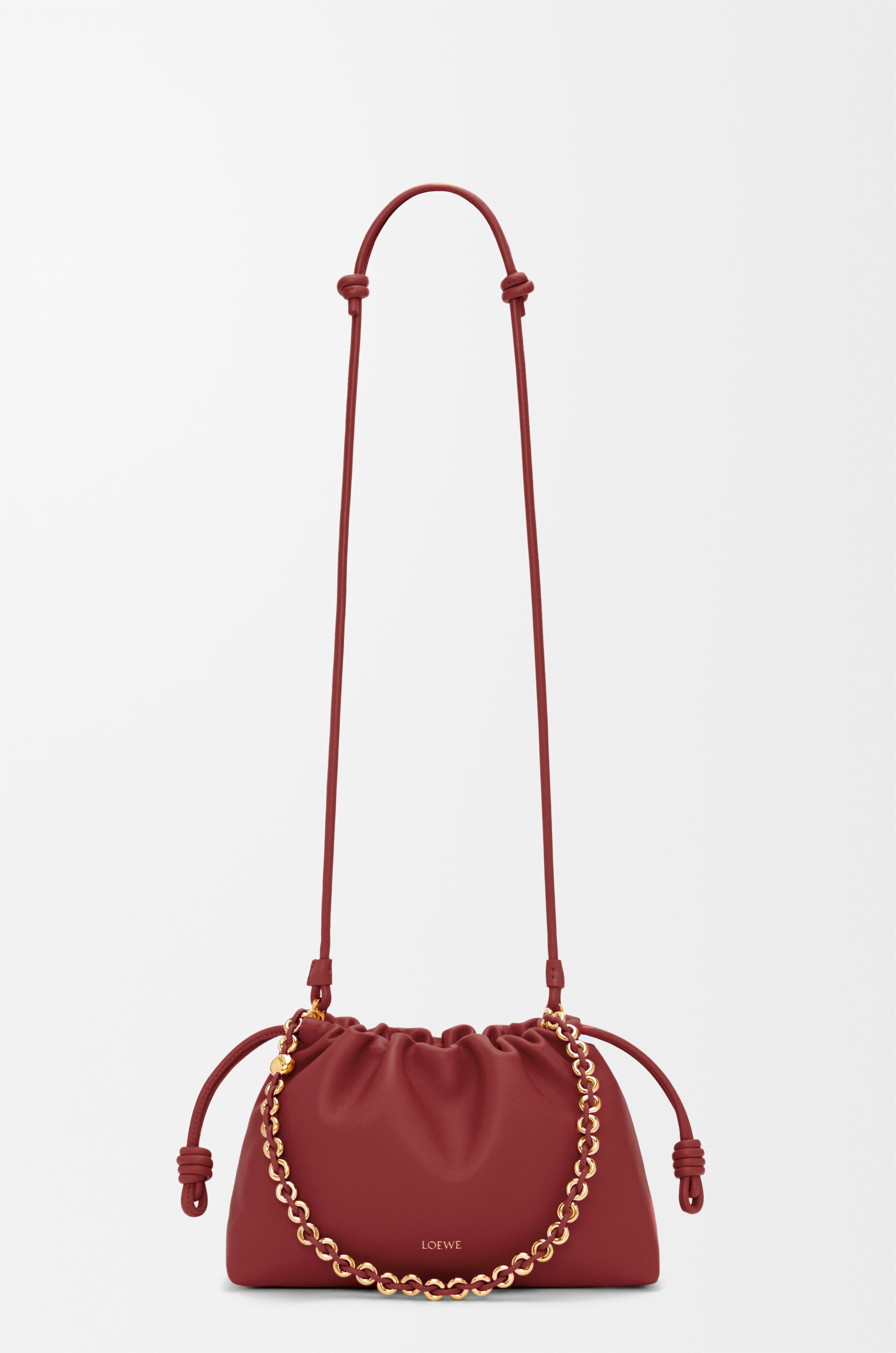 LOEWE フラメンコパース（メローナパラム） バーントレッド