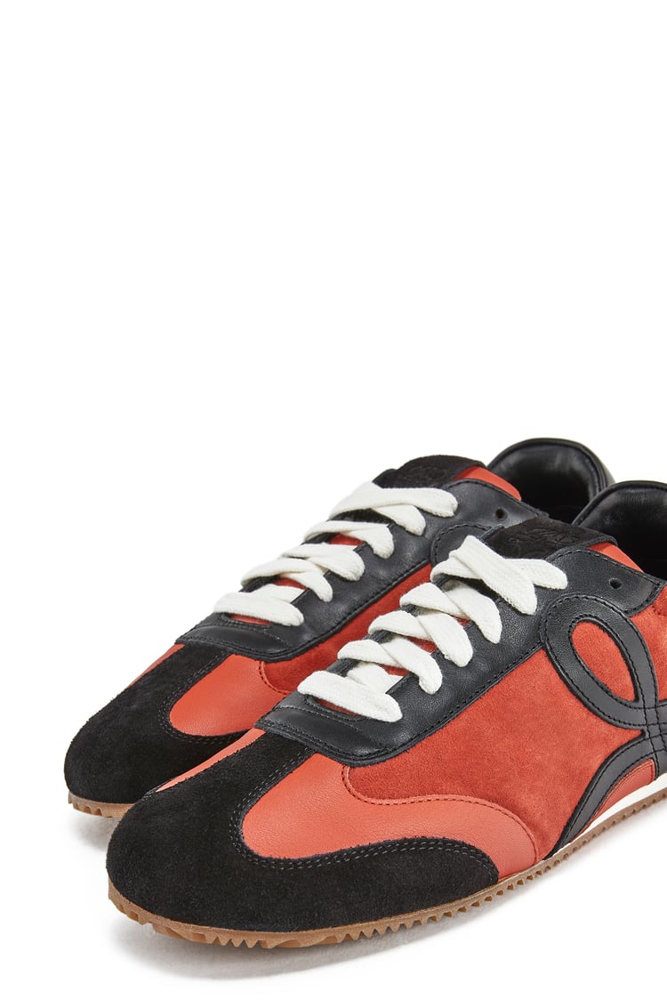 LOEWE BALLET RUNNER Rust Red/Black