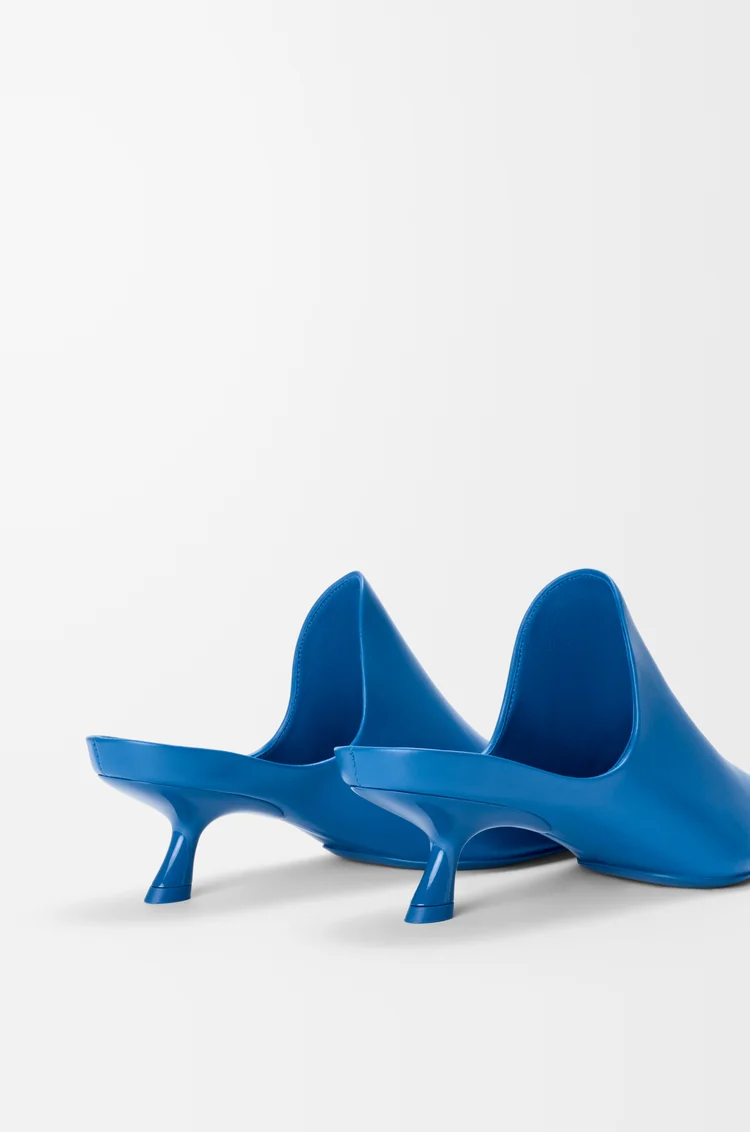 LOEWE Emily mule in lambskin Royal Azur