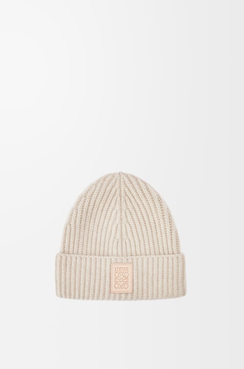 LOEWE Beanie in cashmere Light Beige plp_rd