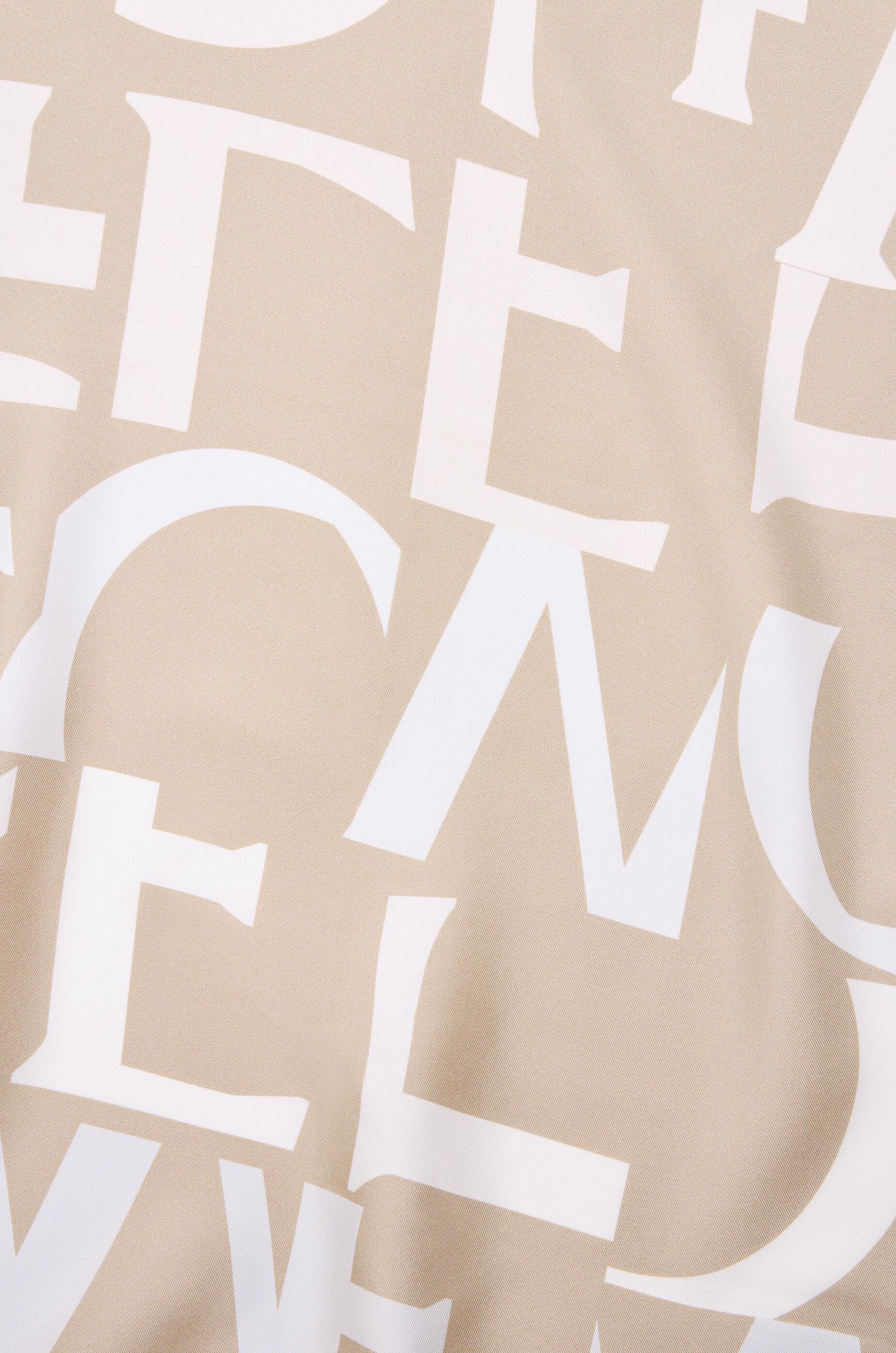 スカーフ（シルク） ベージュ - LOEWE