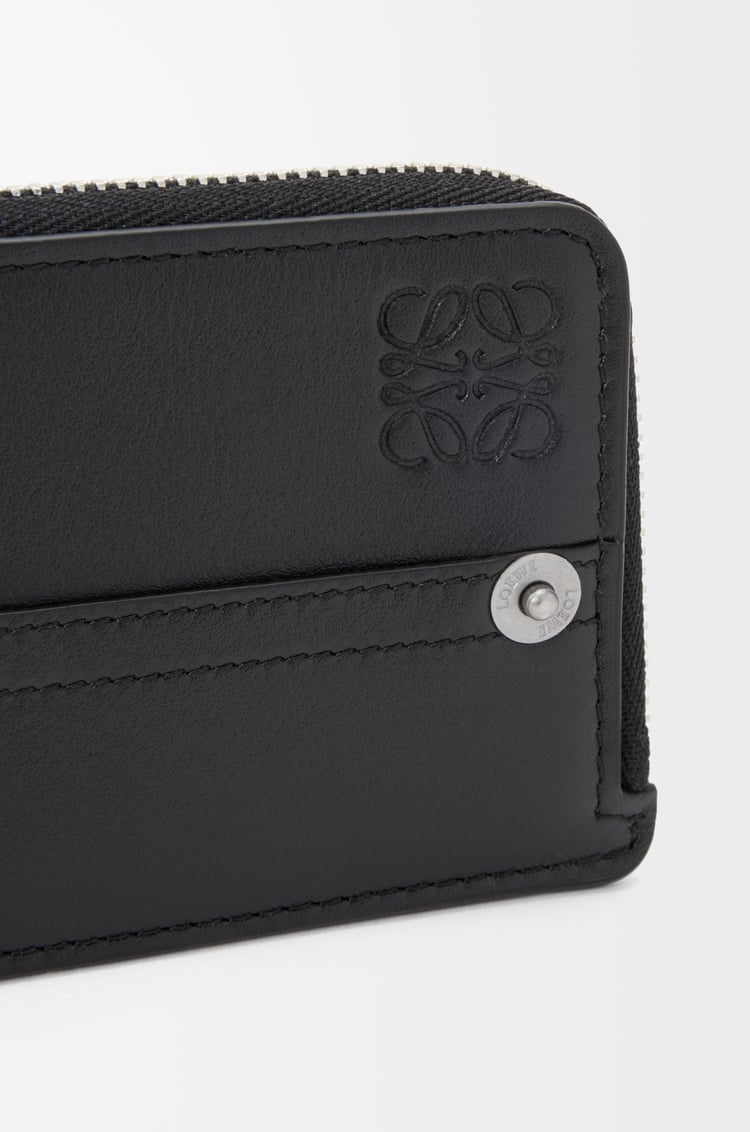 LOEWE Tarjetero-monedero Panta en piel de ternera Negro
