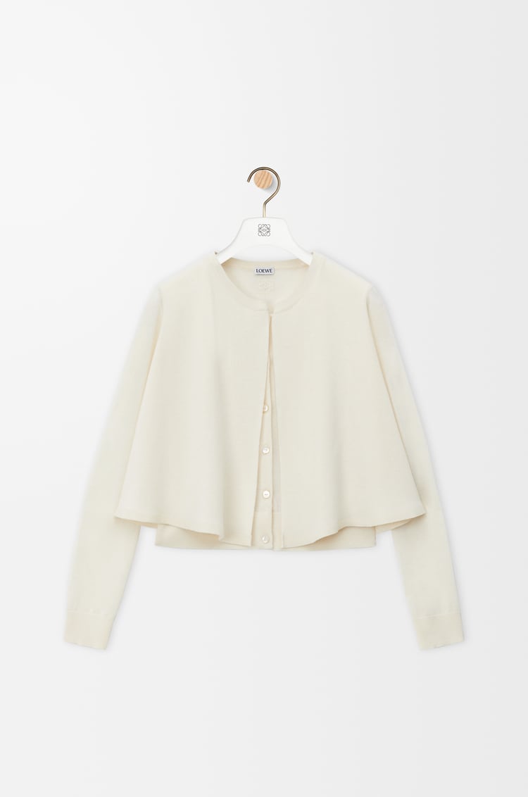 LOEWE Cardigan in wool White
