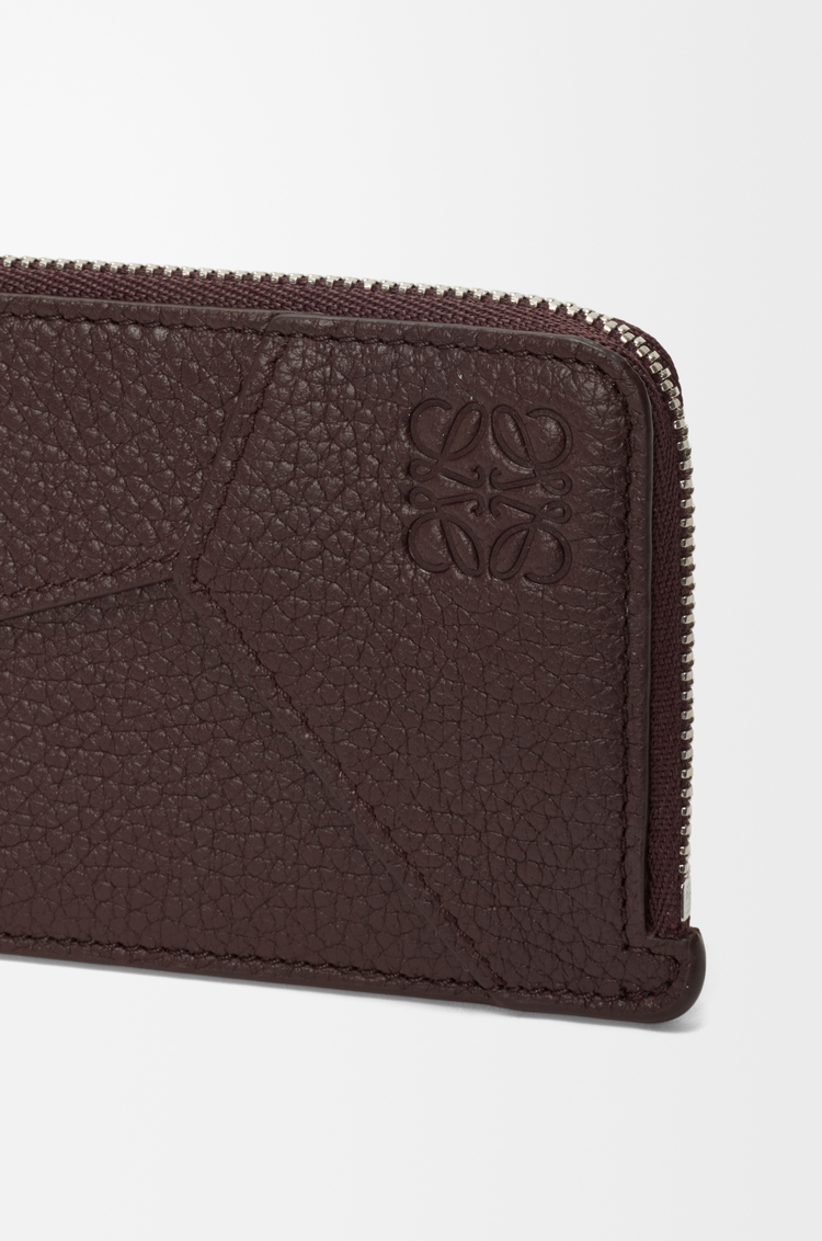 LOEWE パズル コインカードホルダー（サプルグレインカーフ） チョコレート