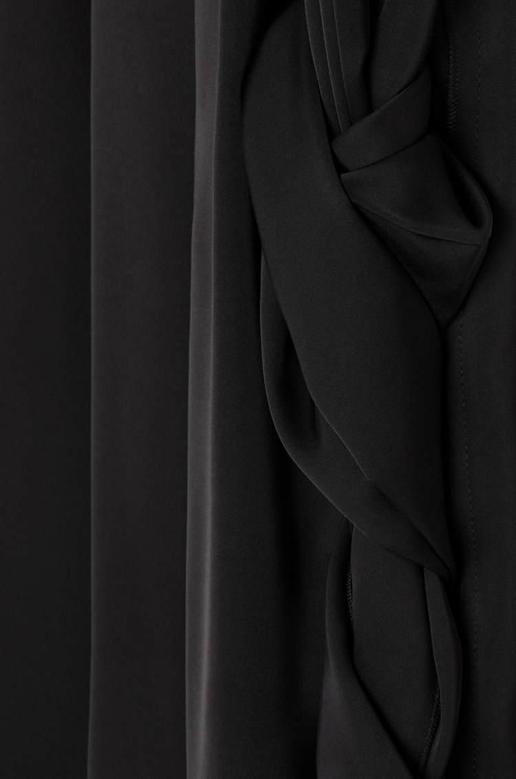 LOEWE BRAID TROUSERS Black
