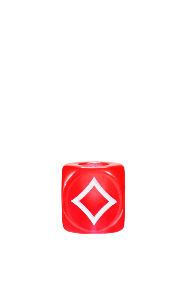 LOEWE PLAYING CARDS BIG DICE Red