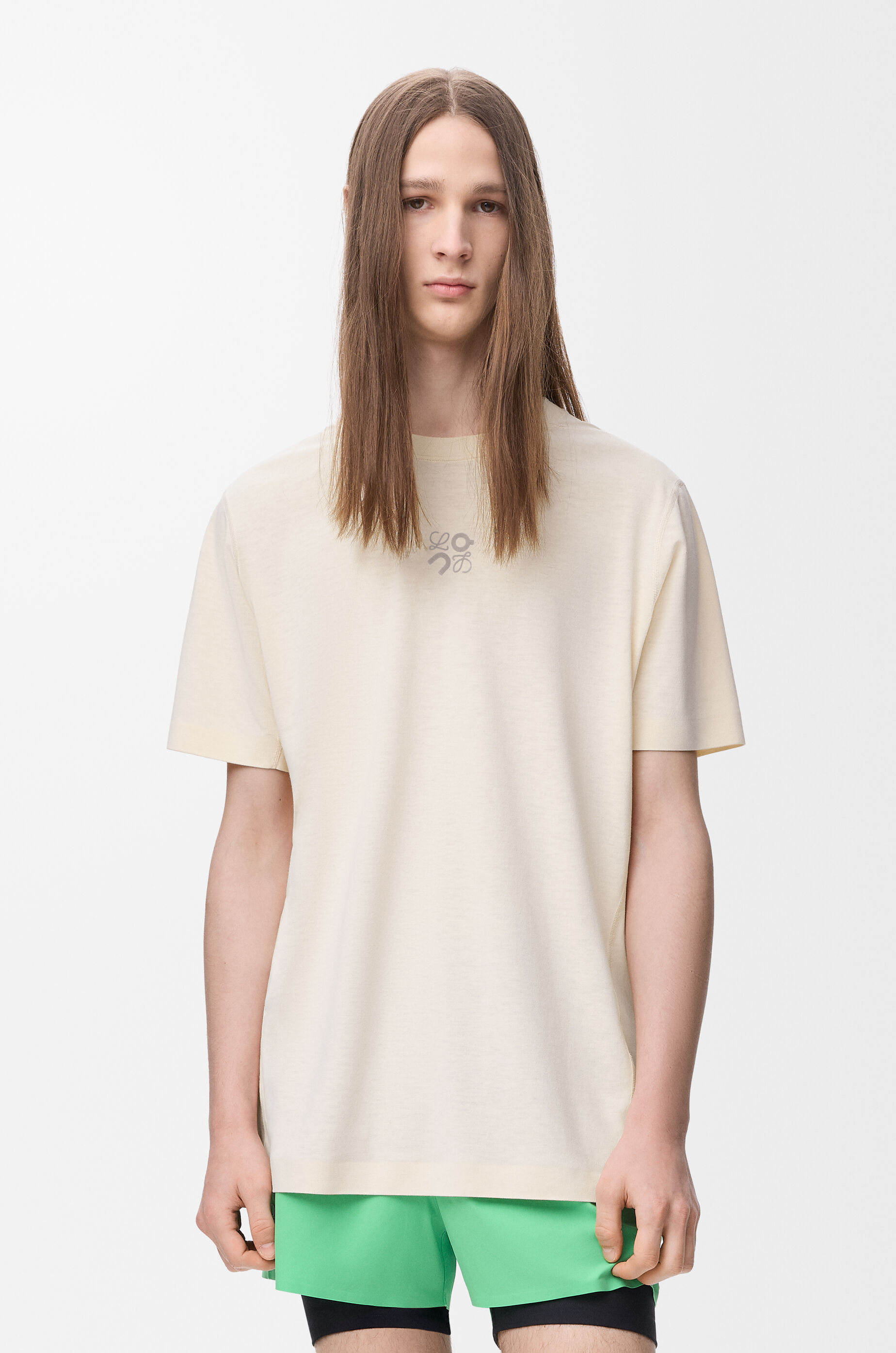 アクティブ Tシャツ（テクニカルジャージー） ベージュ - LOEWE